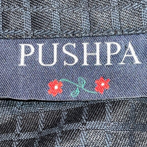 80's PUSHPA ART TO WEAR NEW YORK CITY SCENE APPLIQUED EMBROIDERED JACKET -M - Picture 8 of 9